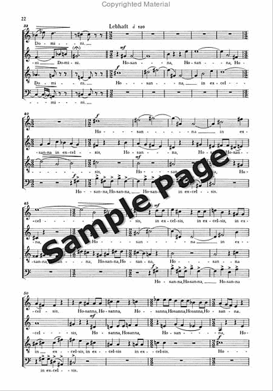 Messe 4-Part scores gallery preview page 25
