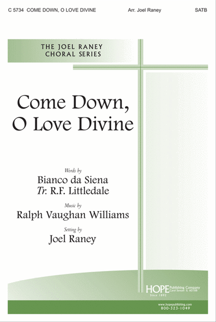 Come Down, O Love Divine Come Down, O Love Divine 4-Part scores gallery preview page 1