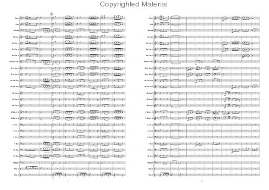 Samson Concert Band scores gallery preview page 6
