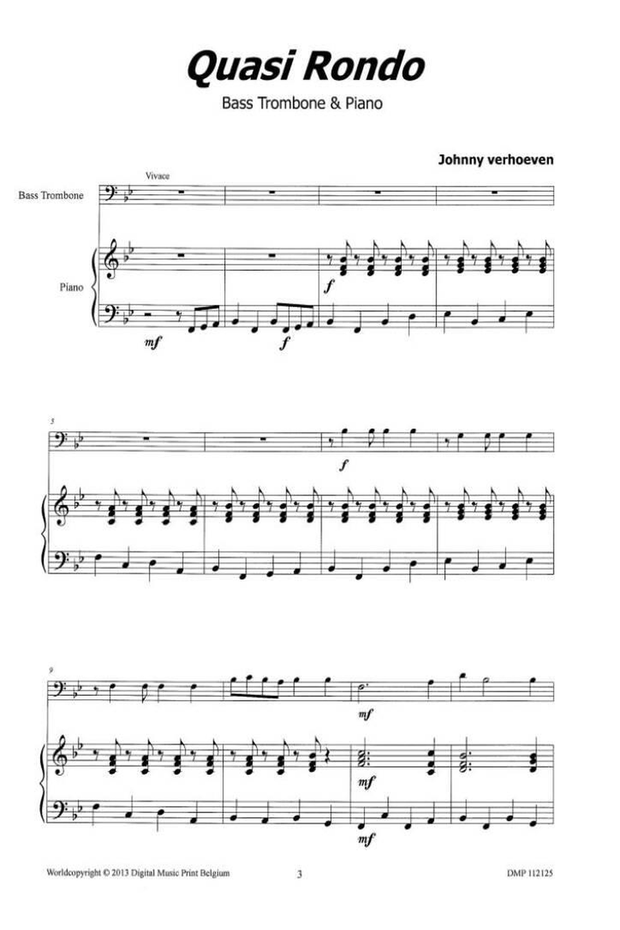 Quasi Rondo Bass Trombone scores gallery preview page 2