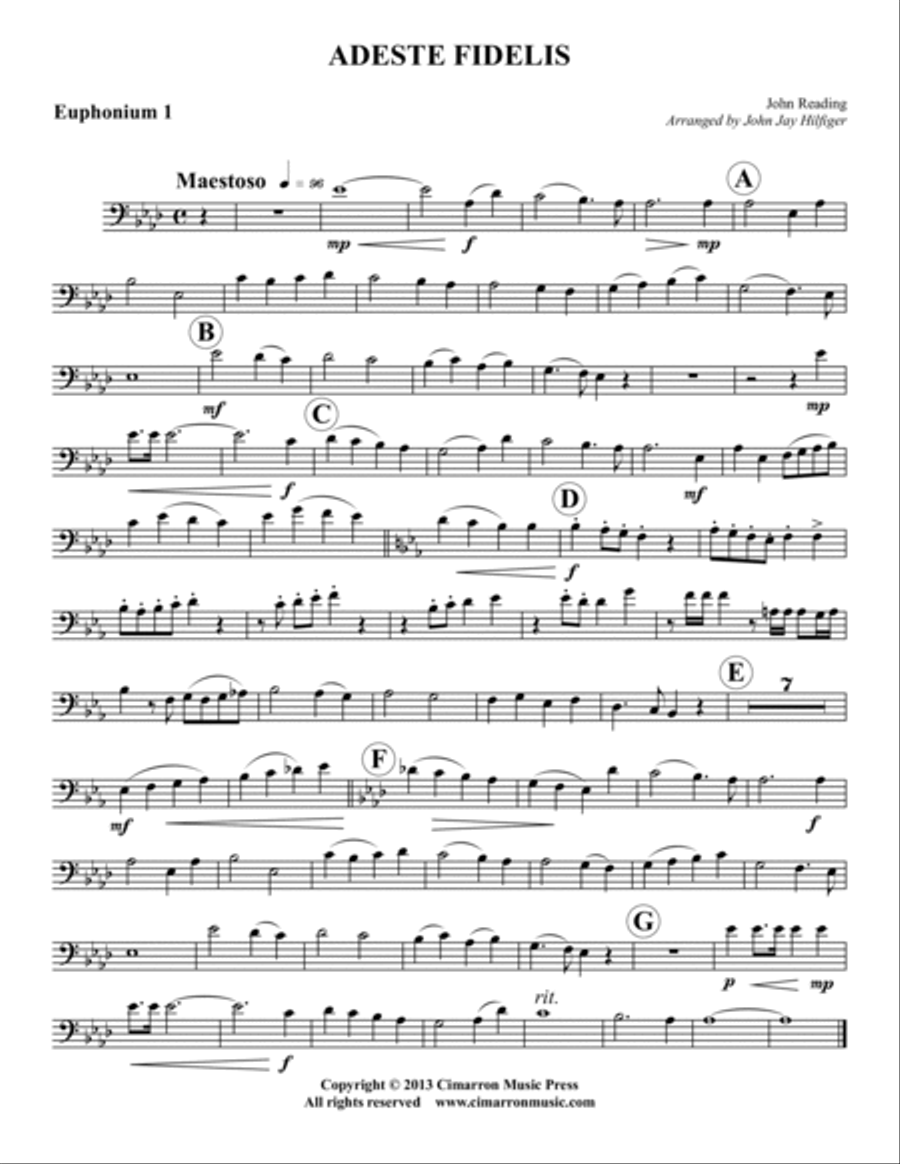 Adeste Fidelis EETT scores gallery preview page 4