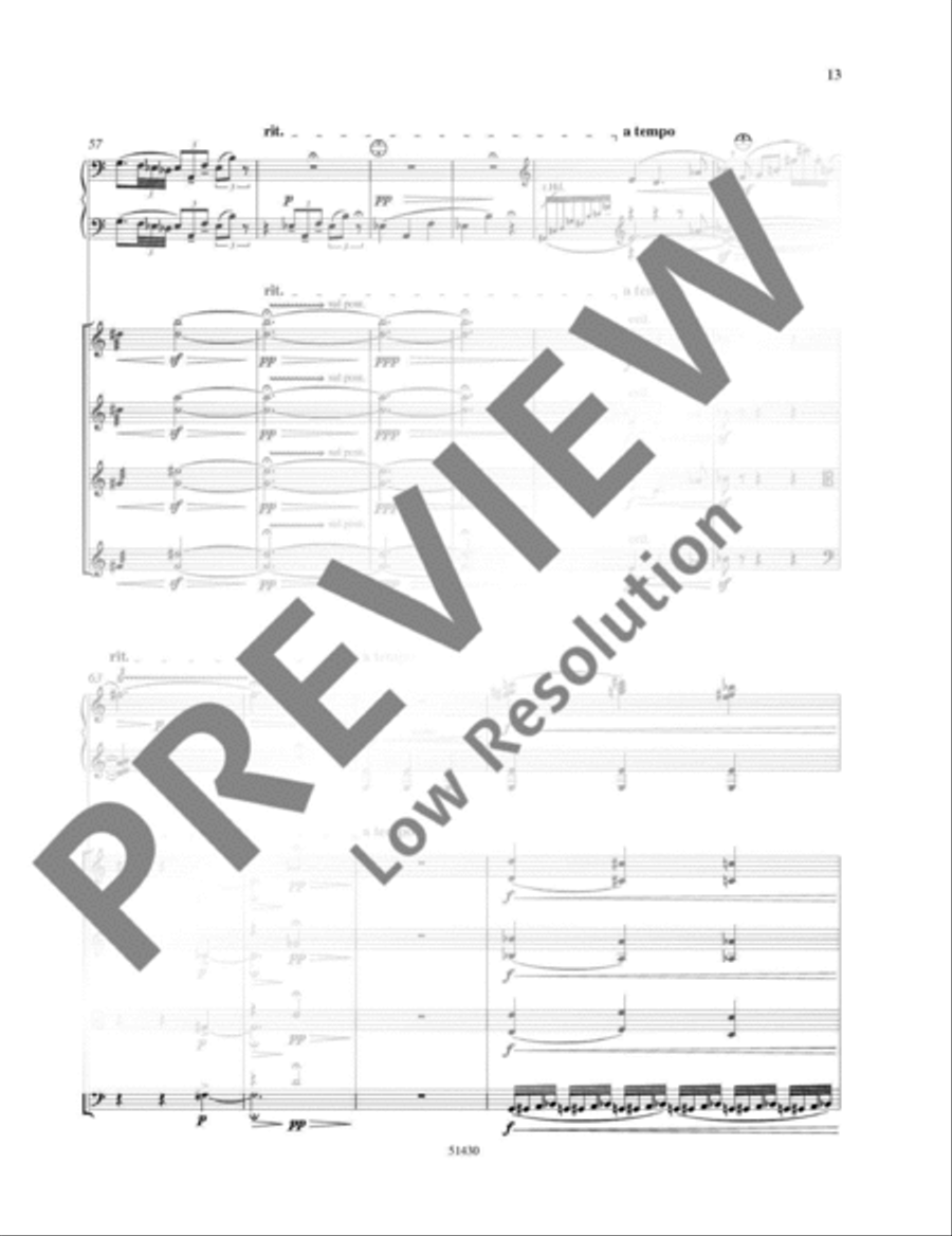 Tripartita Tripartita String Quartet scores gallery preview page 14
