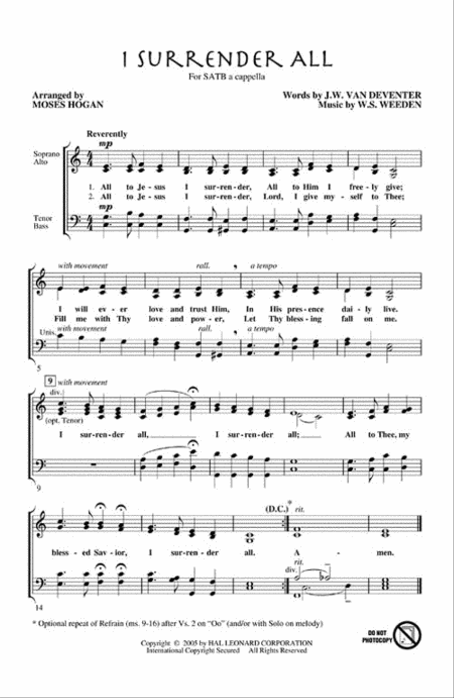 Two Hymn Settings Divisi scores gallery preview page 2