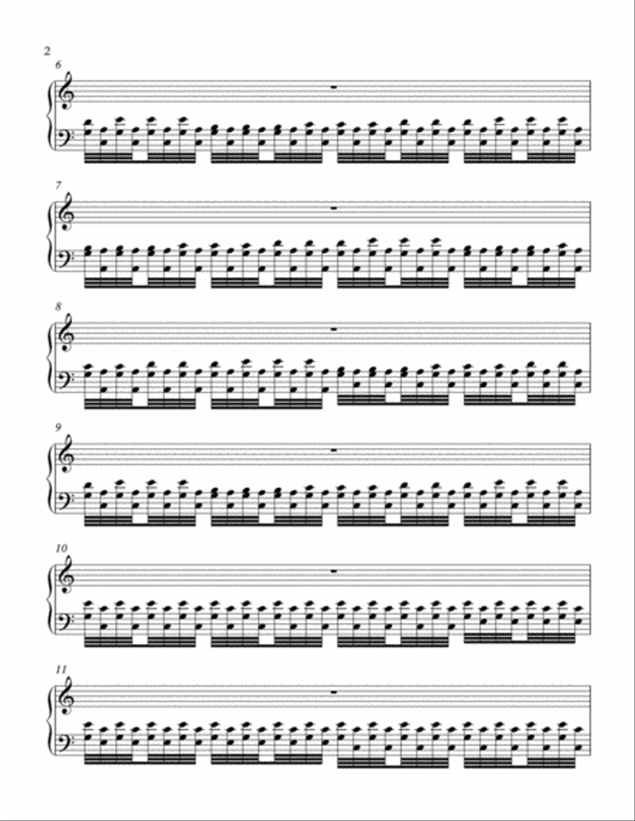Etude in C Major Op.1 No.5 Piano Method scores gallery preview page 2