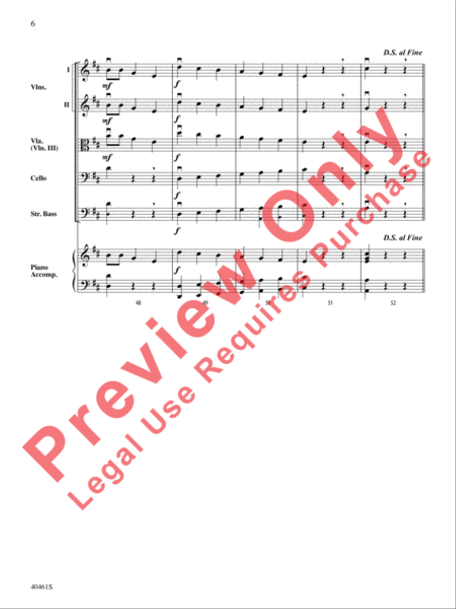 Chins and Pins String Orchestra scores gallery preview page 7