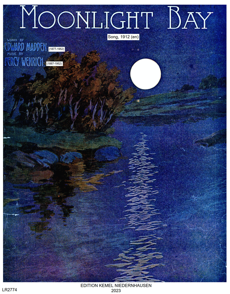 Moonlight bay, 1912 (en) Madden, Edward, 1877-1952, text Score scores gallery preview page 1