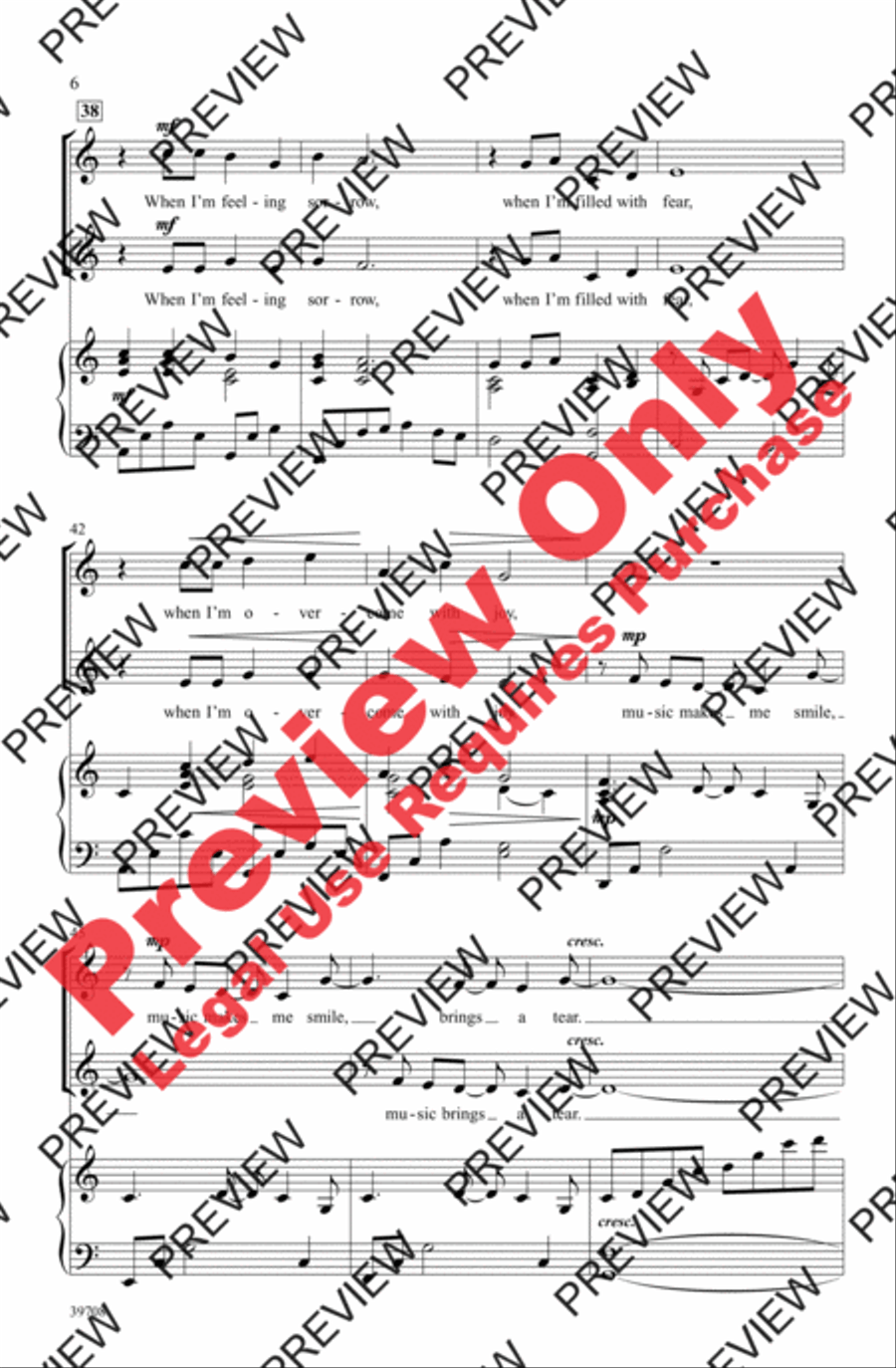 Listen to My Song 2-Part scores gallery preview page 6