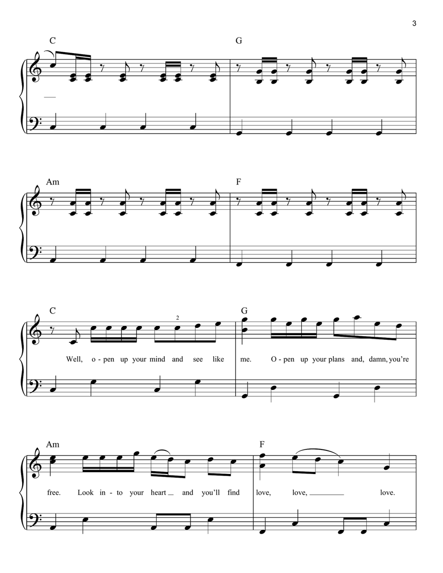 I'm Yours I'm Yours Easy Piano scores gallery preview page 3