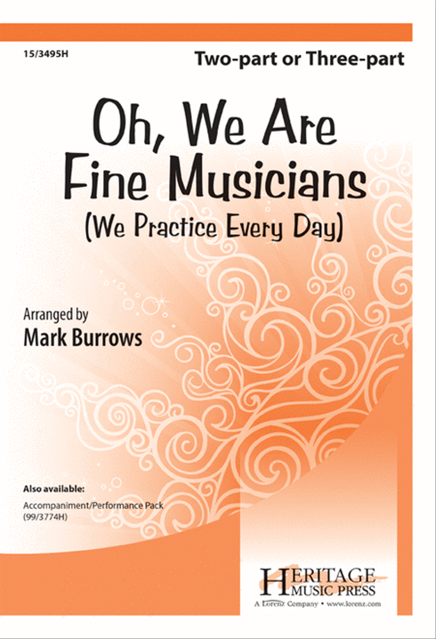 Oh, We Are Fine Musicians 2-Part scores gallery preview page 1