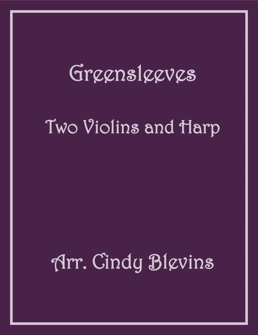 Greensleeves, Two Violins and Harp image number null