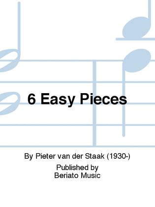 Book cover for 6 Easy Pieces