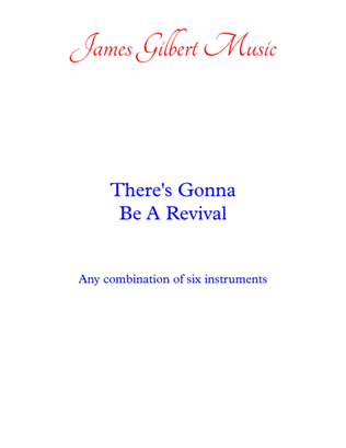 Book cover for There's Gonna Be A Revival