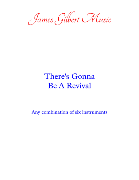 There's Gonna Be A Revival image number null