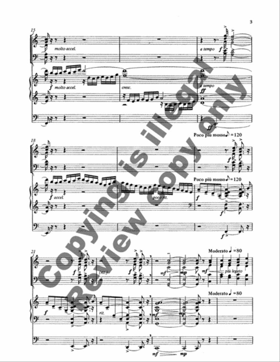 Introduction & Chorale Brass Ensemble scores gallery preview page 5