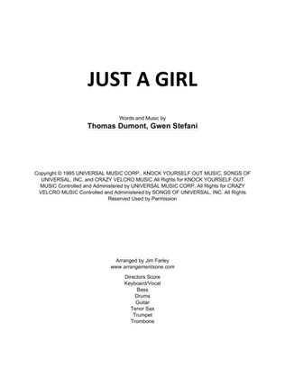 Book cover for Just A Girl