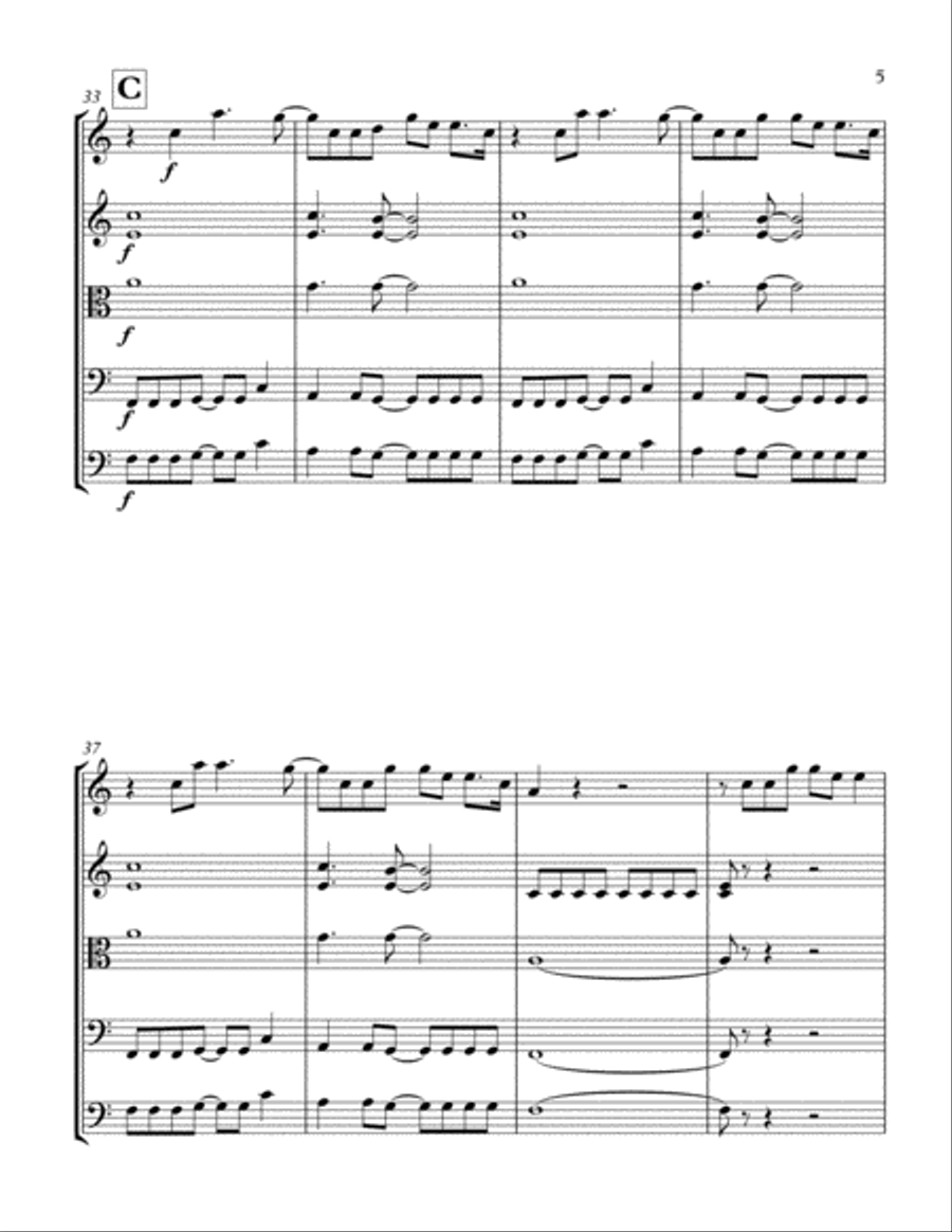 Yellow Yellow String Orchestra scores gallery preview page 6