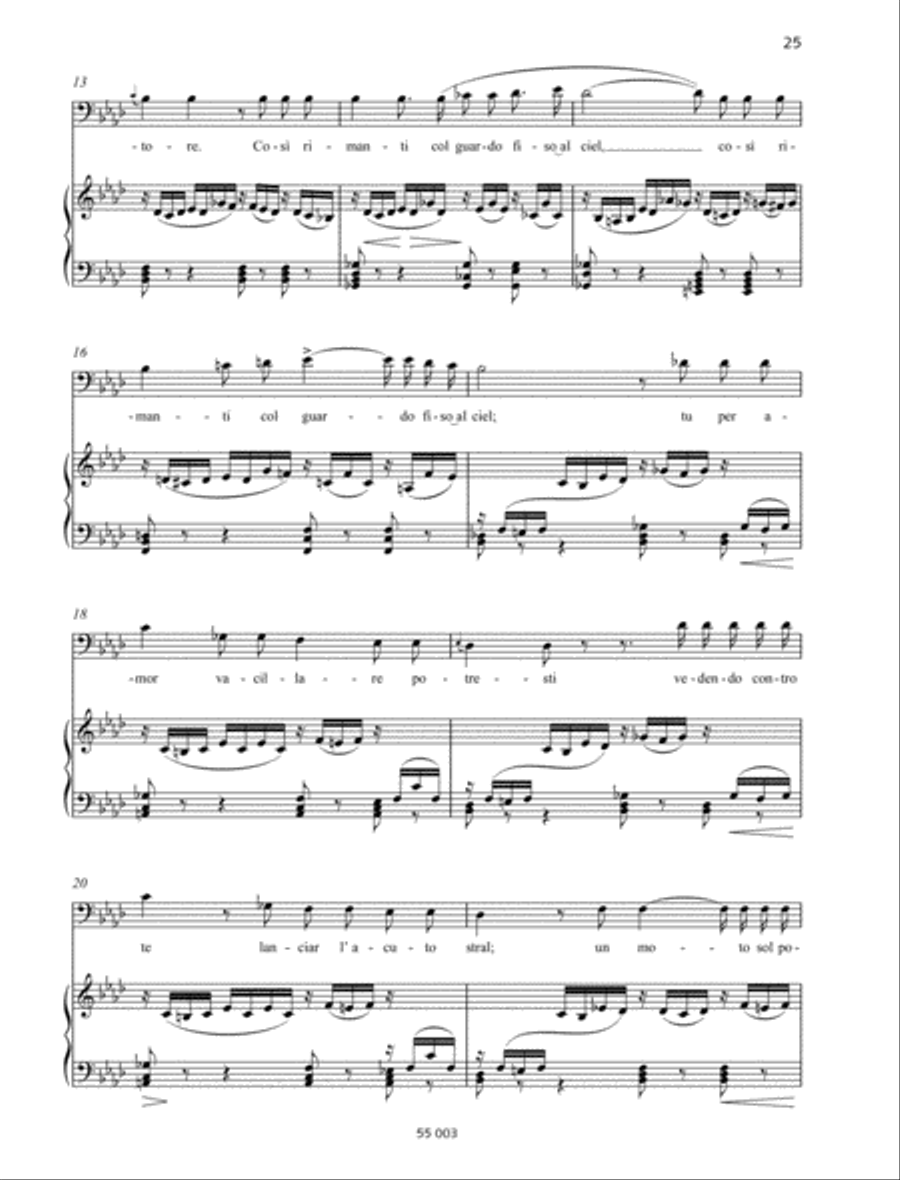 Resta immobile Baritone Voice scores gallery preview page 2