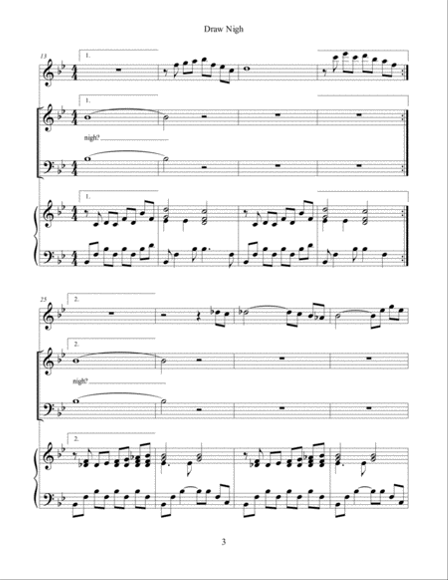 Draw Nigh 4-Part scores gallery preview page 4