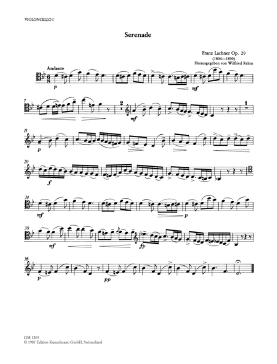 Quartet album Set of Parts scores gallery preview page 2