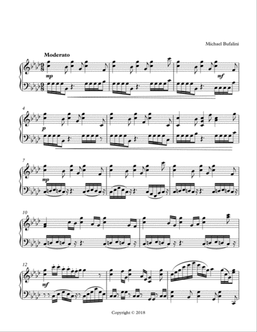 Cathartic Piano Method scores gallery preview page 1