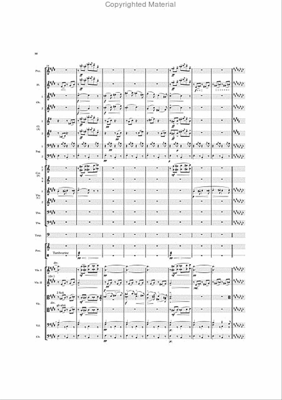 Facade: First and Second Suites for Orchestra Orchestra scores gallery preview page 13