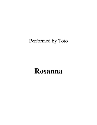 Book cover for Rosanna
