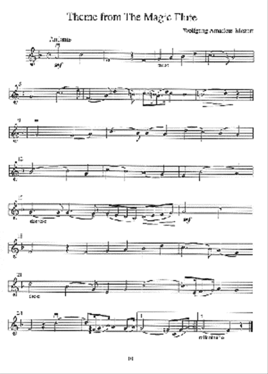 The Student Violinist: Mozart