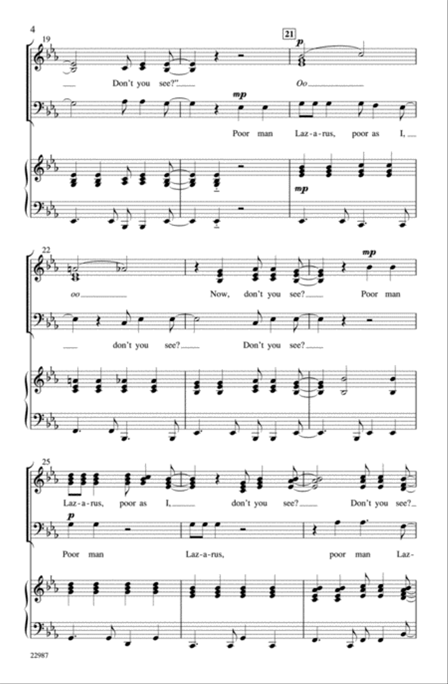 Home in That Rock Choir scores gallery preview page 3