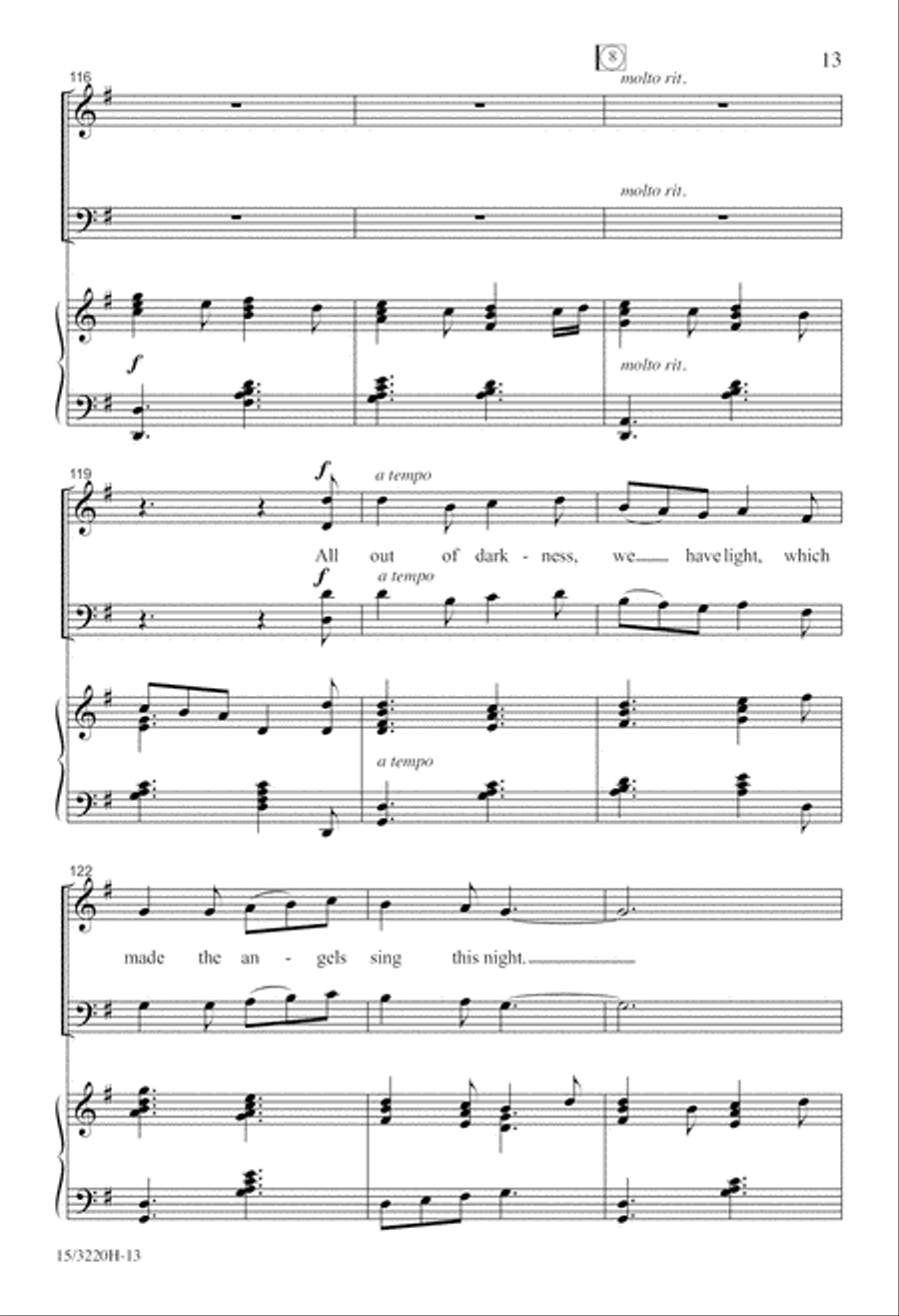 Rejoice and Be Merry! Rejoice and Be Merry! 4-Part scores gallery preview page 13