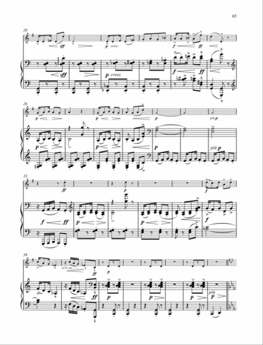 Golliwogg's Cakewalk Piano Accompaniment scores gallery preview page 2