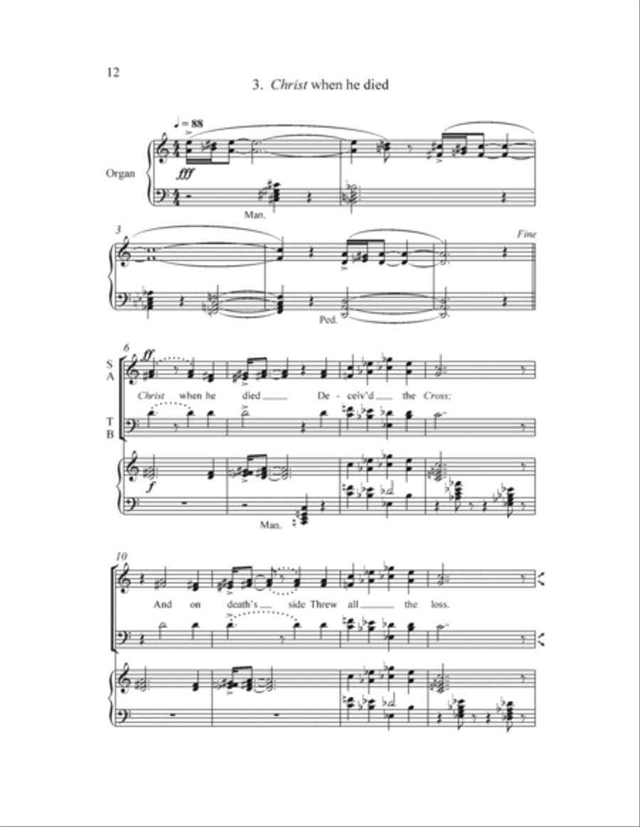 The Small Passion 4-Part scores gallery preview page 8