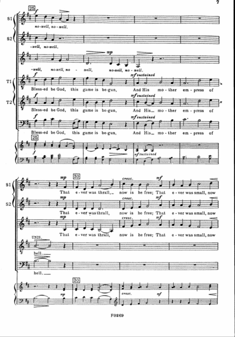 Out of Your Sleep Arise Out of Your Sleep Arise 4-Part scores gallery preview page 3
