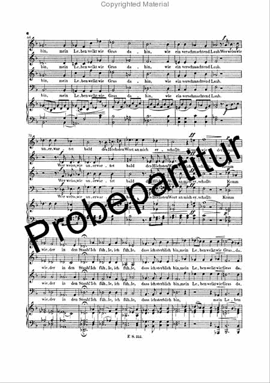 An die Sonne D 439 An die Sonne D 439 Choir scores gallery preview page 6