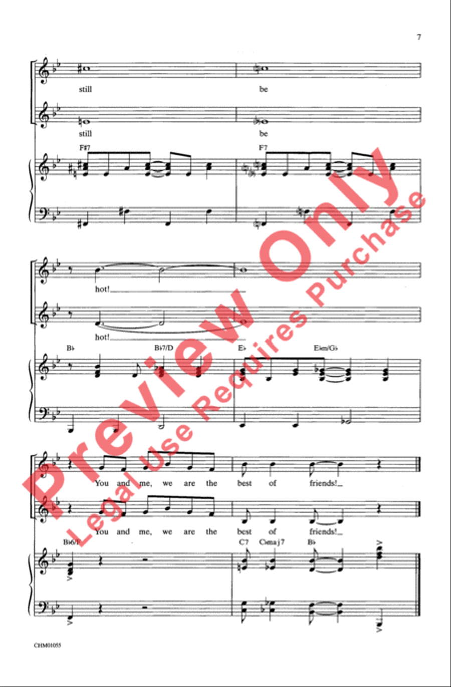 Best of Friends 3-Part scores gallery preview page 7