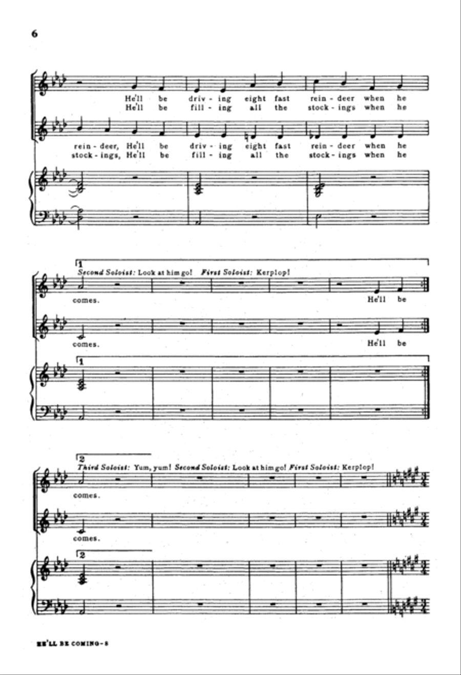 He'll Be Coming Down The Chimney TB scores gallery preview page 5