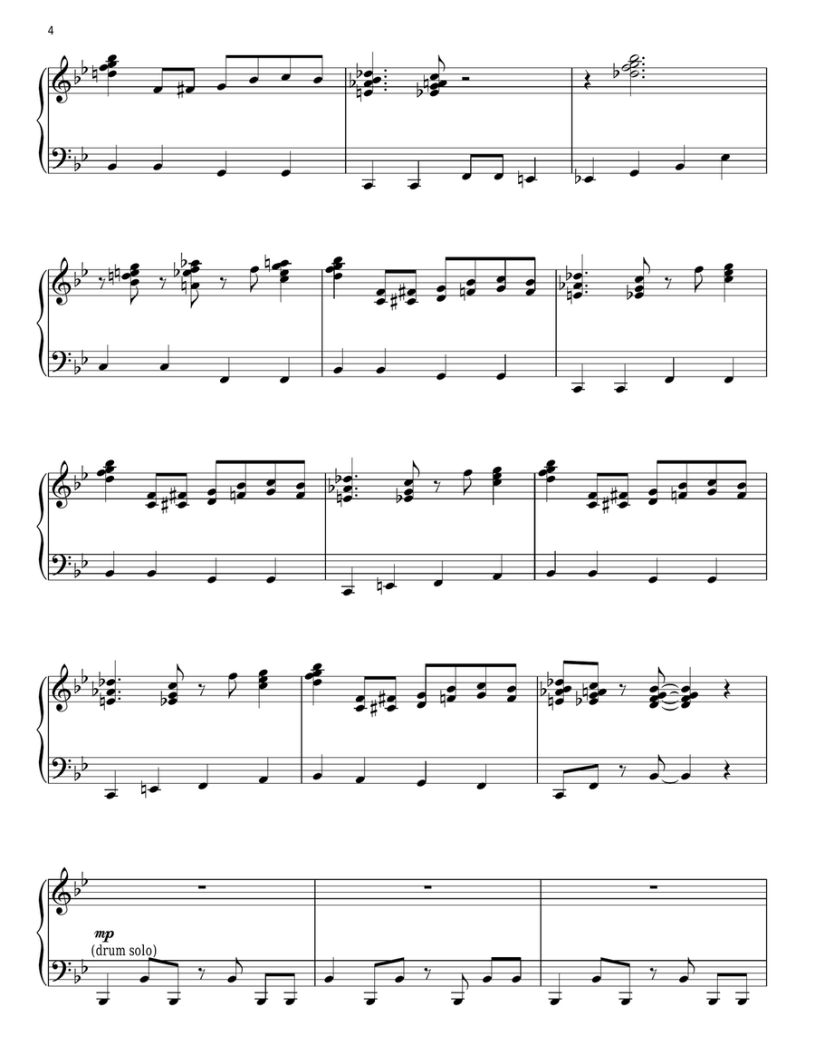 Peppy And George Peppy And George Piano Solo scores gallery preview page 4