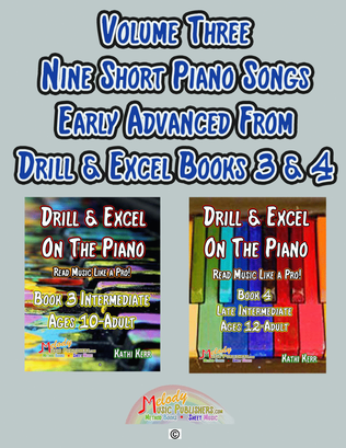 Early Advanced Piano Songs Volume 3