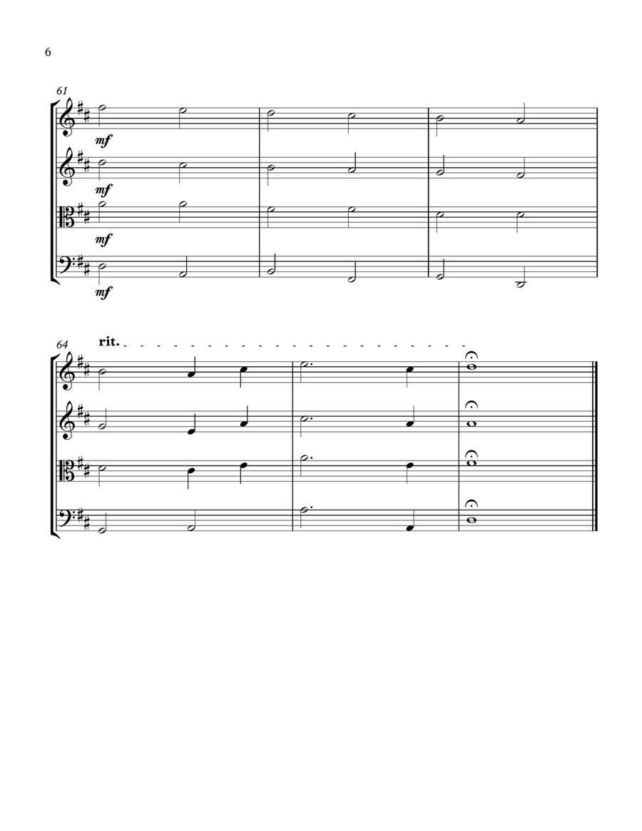 Canon In D String Quartet String Quartet scores gallery preview page 6