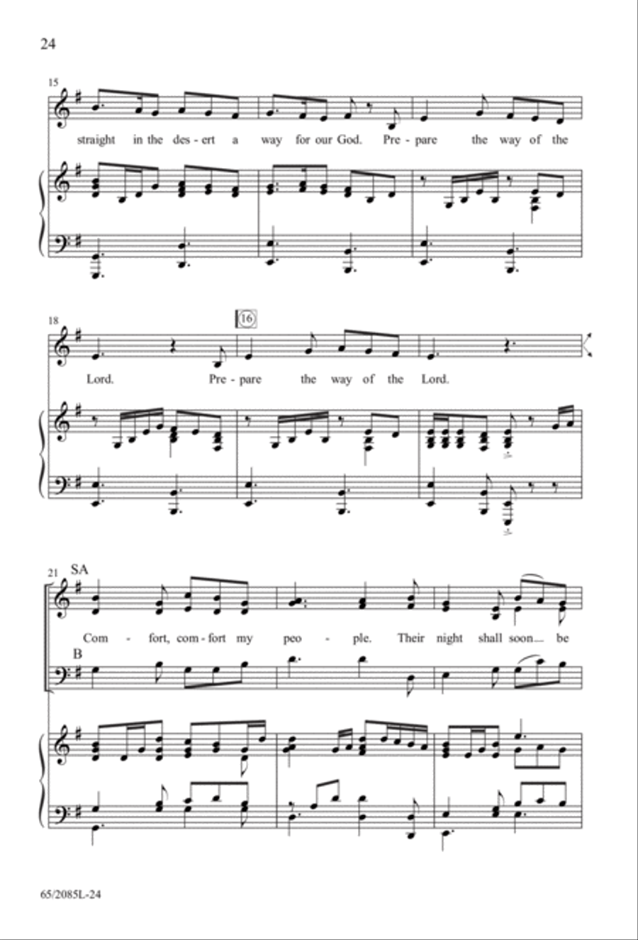 Sing Joy to All the World! 3-Part scores gallery preview page 8