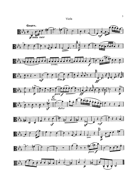 Three Quintets: Viola