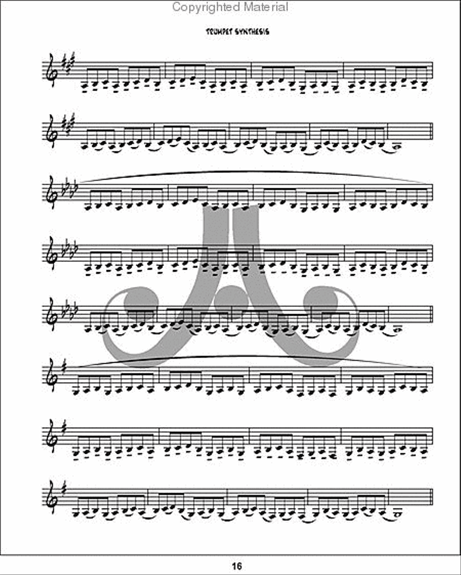 Ansyn Banks TrumpetBook Trumpet Solo scores gallery preview page 8