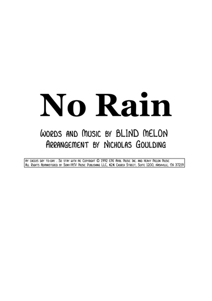 No Rain image number null