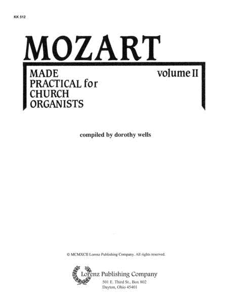 Mozart Made Practical, Vol. 2