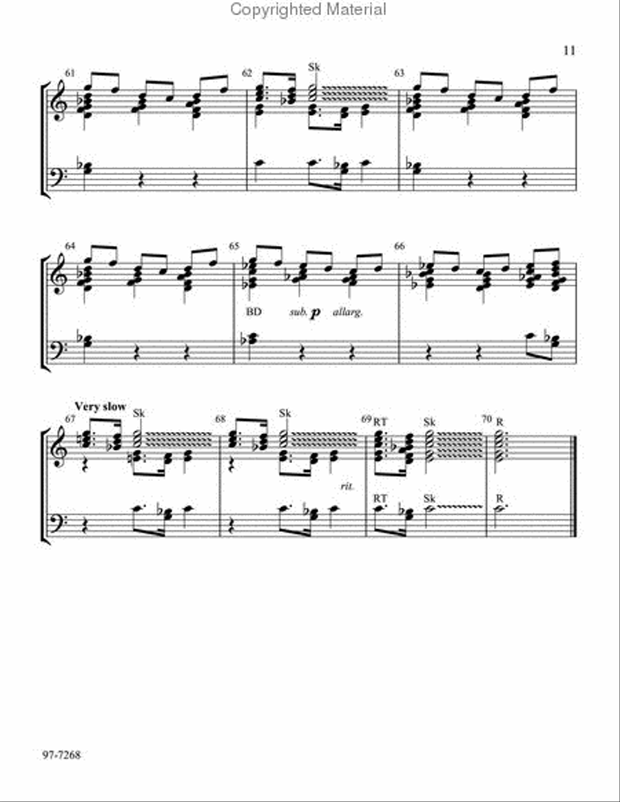 Songs to the King Songs to the King Handbell Choir scores gallery preview page 5