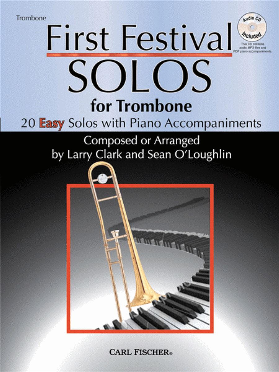 First Festival Solos for Trombone Piano Accompaniment scores gallery preview page 1