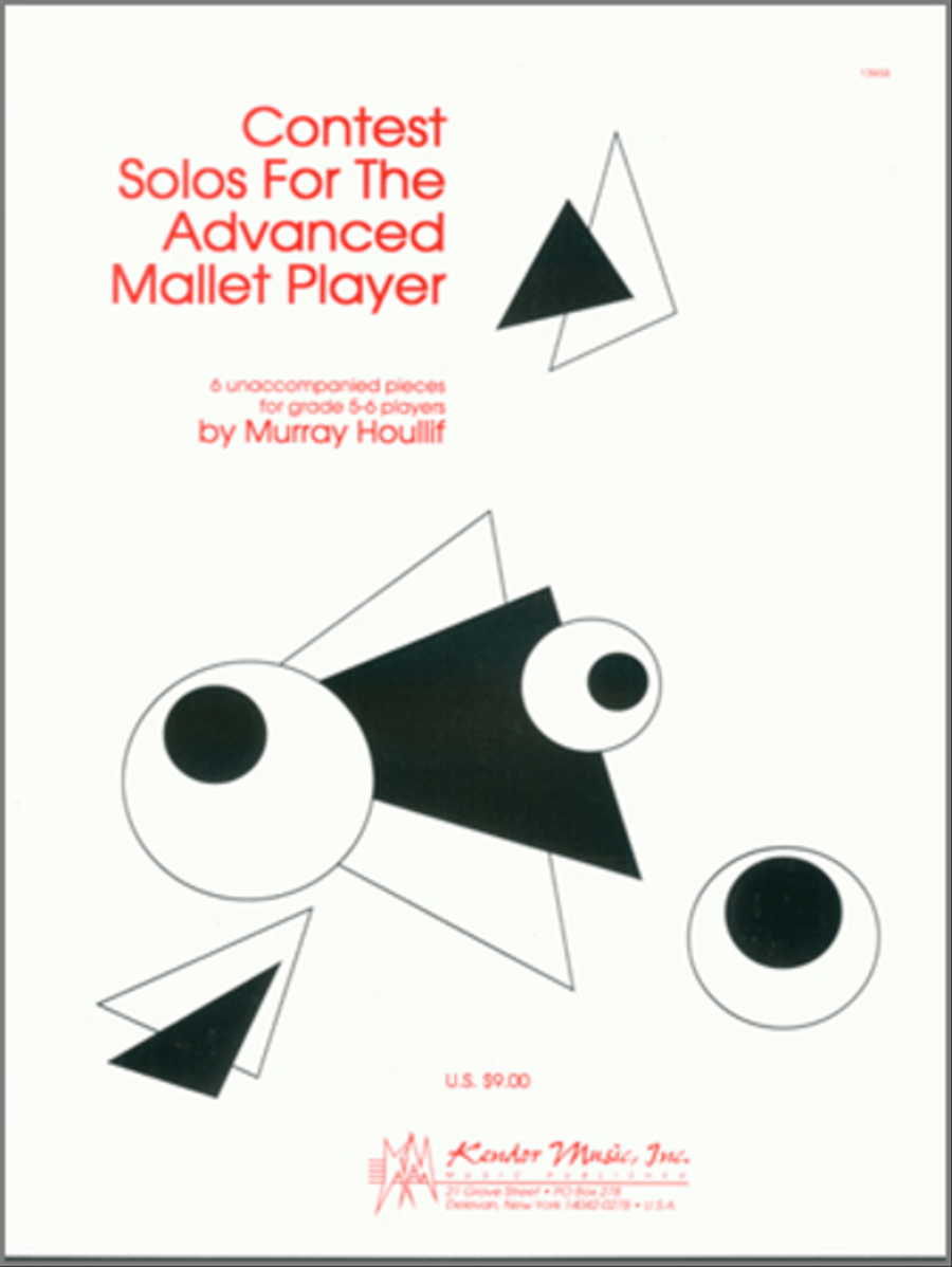 Contest Solos For The Advanced Mallet Player Percussion scores gallery preview page 1