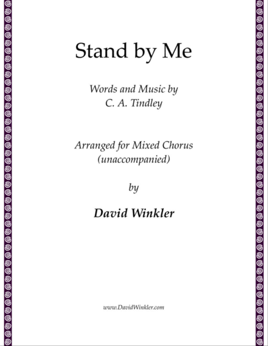 Stand by Me 4-Part scores gallery preview page 1