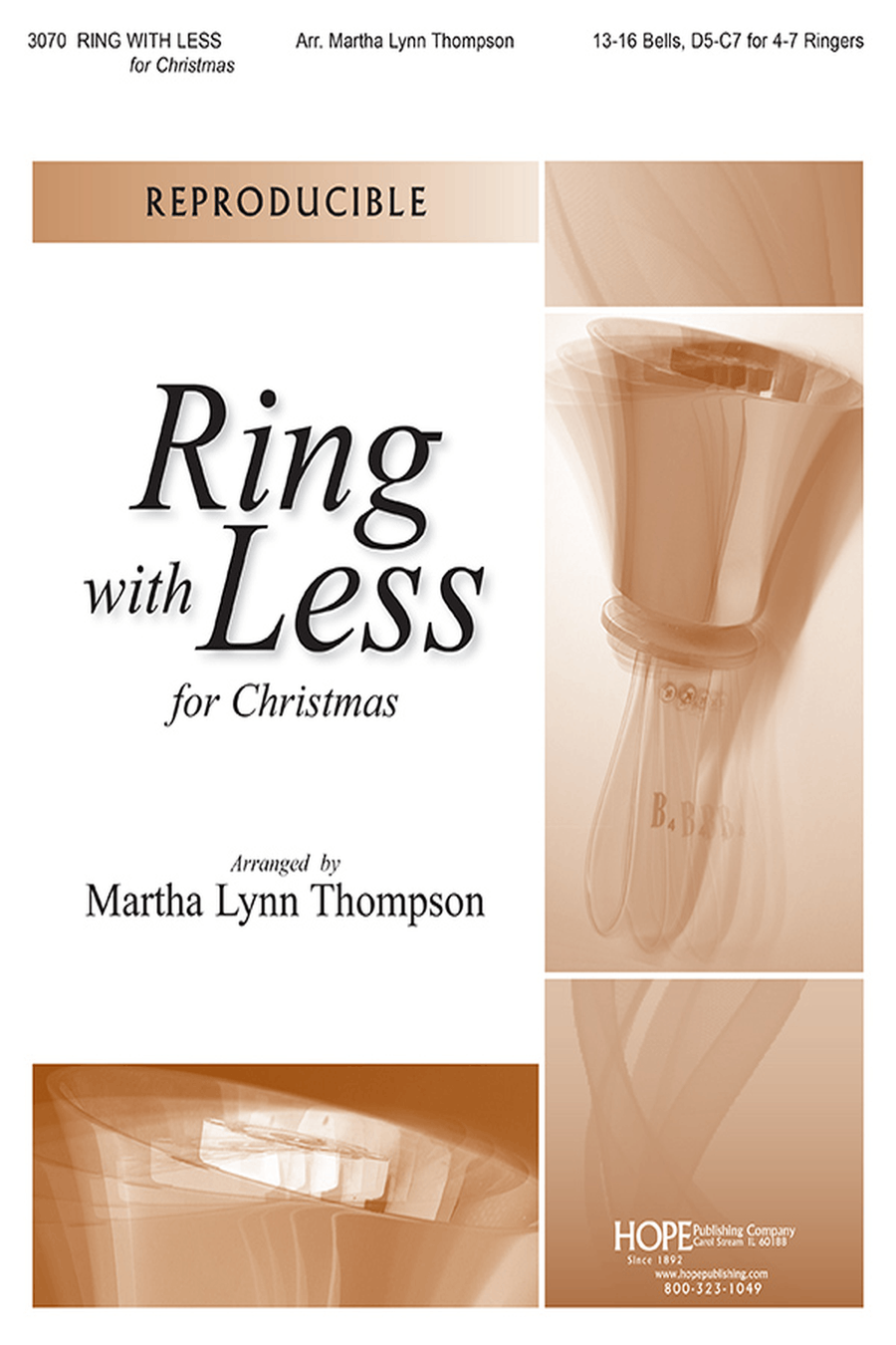 Ring with Less for Christmas Handbell Choir scores gallery preview page 1