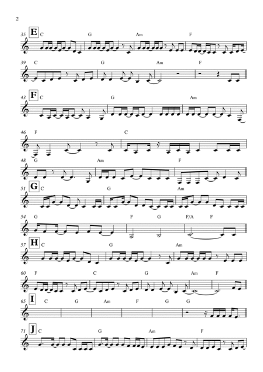 All Too Well All Too Well Piano Solo scores gallery preview page 2