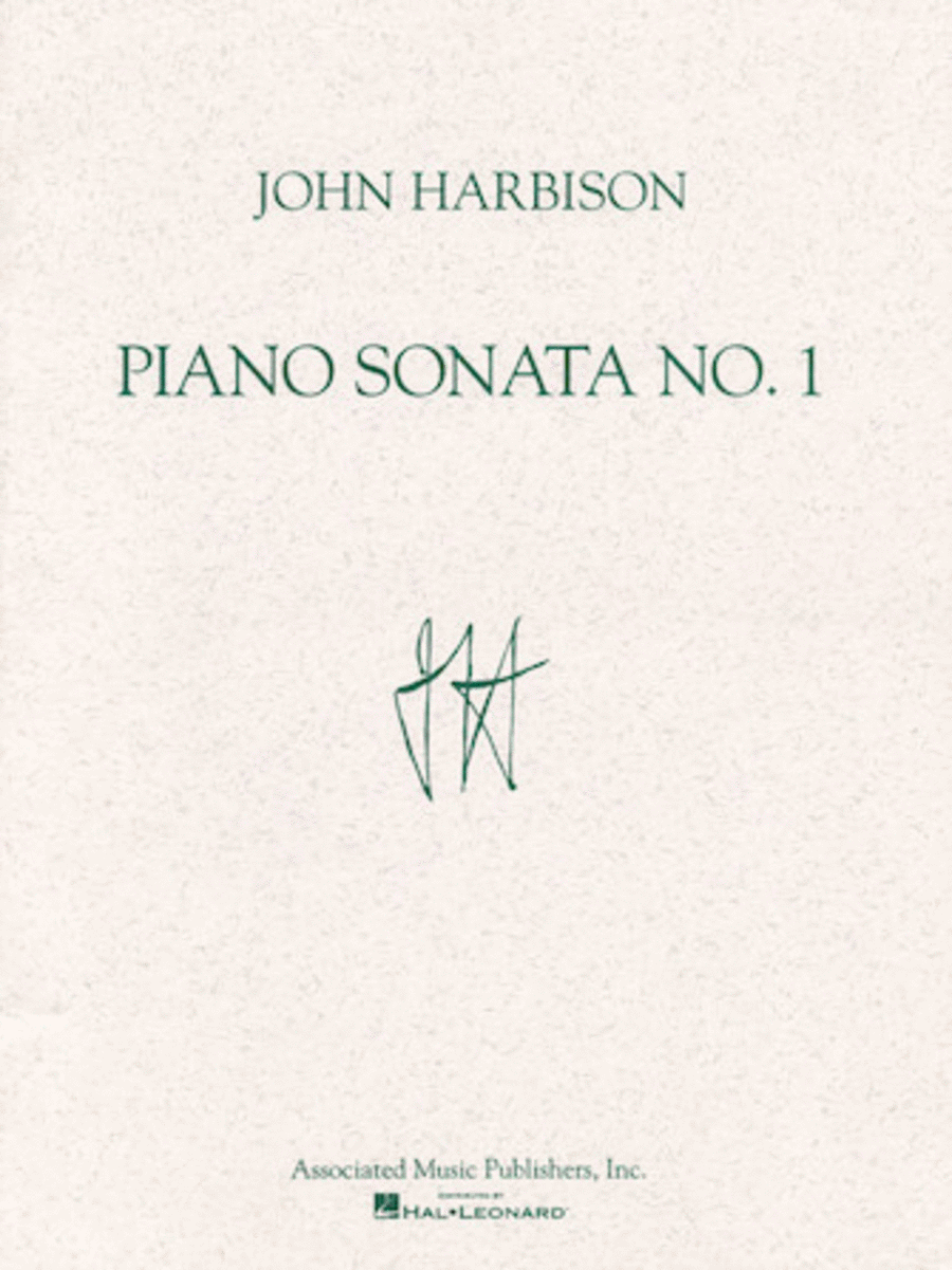 Piano Sonata No. 1 Piano Sonata No. 1 Piano Solo scores gallery preview page 1